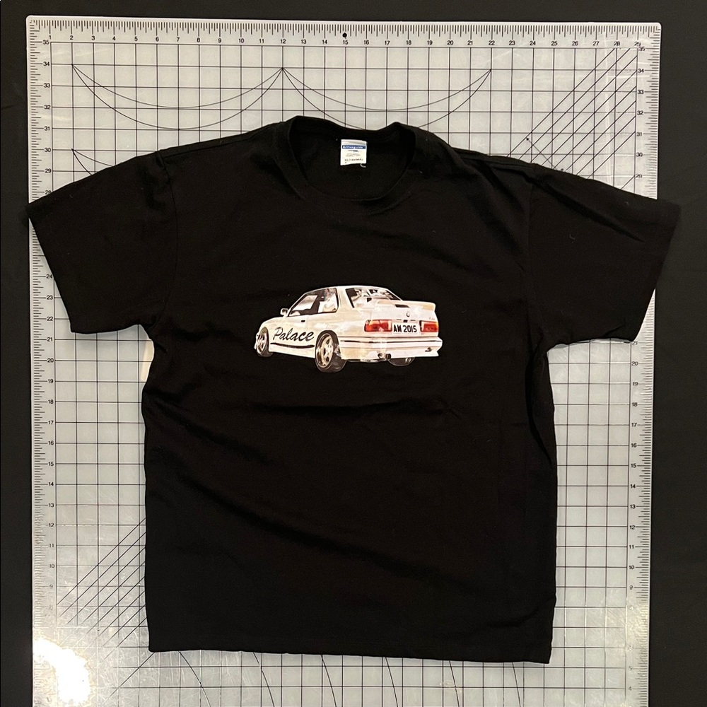 Genuine Palace BMW e30 M3 Black Graphic Car Short Sleeve Tee